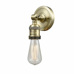 Bare Bulb - 1 Light Wall Sconce In Traditional Style-6.13 Inches Tall and 4.5 Inches Wide - 1 of 1