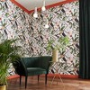 Perch White Tropical Animals Paste the Wall Wallpaper - 2 of 4