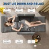 GustoWave Power Living Room Recliner Chair, Adjustable Backrest & Footrest with Ports, Home Theater Seating for Living Room - 3 of 4