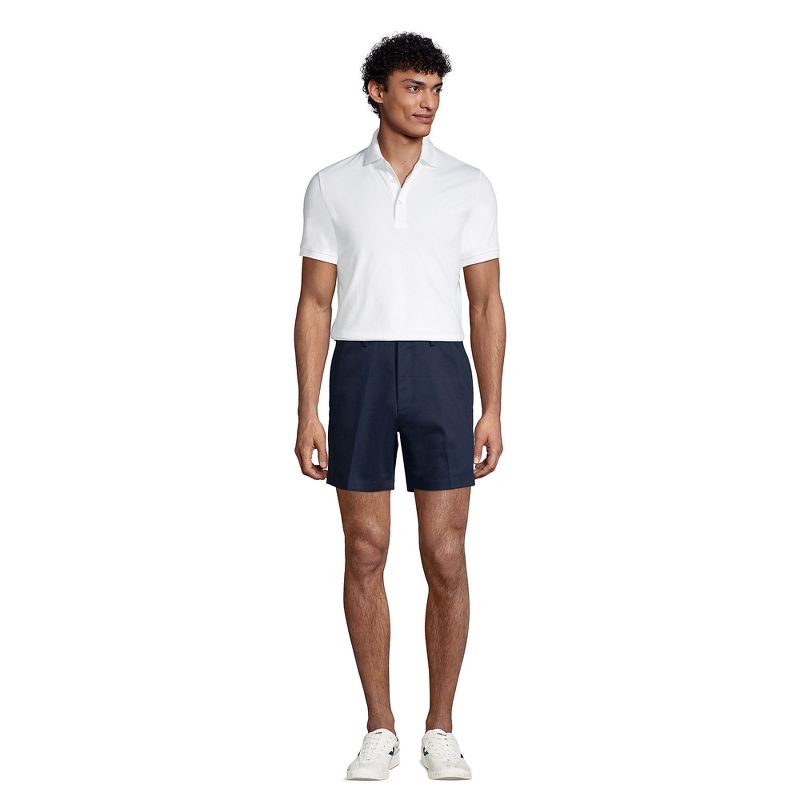 Lands' End Lands' End Men's Traditional Fit 6" No Iron Chino Shorts, 4 of 5