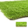 Dexmalle Patio 6 FT x 10 FT Fa6 FT x 10 FT Fake Grasske Grass with Drain Holes - 2 of 4
