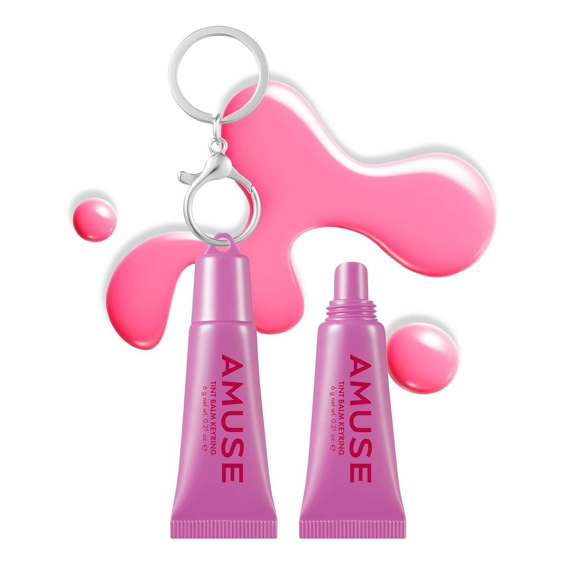 Amuse Tint Balm Keyring - 0.21oz - Beauty Studio