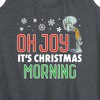 Women's - SpongeBob SquarePants - Oh Joy It's Christmas Morning Graphic Racerback Tank - 2 of 4