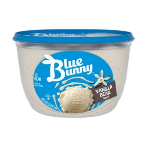 Blue Bunny Vanilla Bean Ice Cream - 48 fl oz - 1 of 4