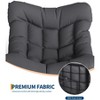 Grand Patio Rocking Chair Outdoor, Rocking Chair, Oversized Lounge Chair with Sturdy Metal Frame, Patio Rattan Egg Rocker for Balcony Backyard Porch - 4 of 4