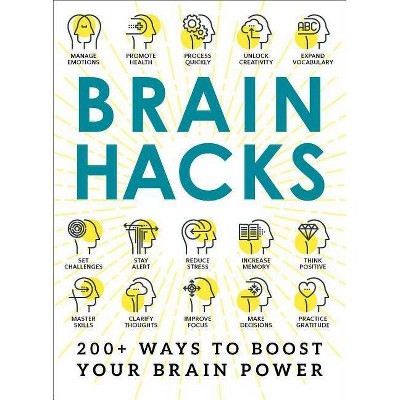 Brain Hacks - by  Adams Media (Paperback)