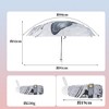 Unique Bargains Compact Umbrella Windproof Folding Lightweight for Travel - 2 of 4