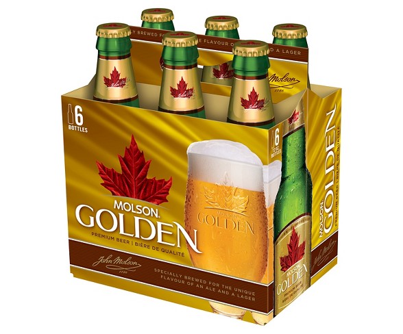 Molson&#174; Golden Beer - 6pk / 12oz Bottles