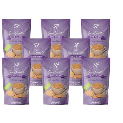 Sumsweet 100% Natural Sweetener Granular - Case of 8/16 oz