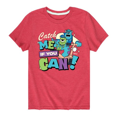 Boys' - Monsters, Inc. - Mike and Sulley Catch Me If You Can Short Sleeve Graphic T-Shirt - image 1 of 4