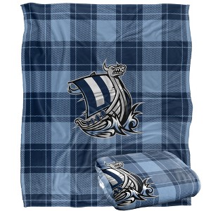 Western Washington University Campus Plaid Spirit Silky Touch Super Soft Throw Blanket 50x60 - 1 of 4