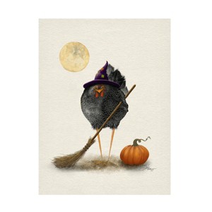 Canvas Wall Art - Shanda Louis 'Banshee Hen' Wall Art for Living Room, Bedroom, or Office Décor by Trademark Fine Art - 18 x 24 Inches - 1 of 4