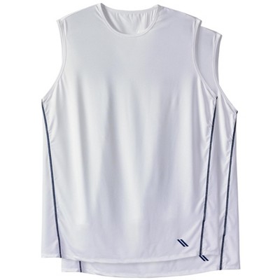 KingSize Men's Big & Tall Performance Tank Undershirt 2-Pack