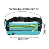 Unique Bargains Reflective Running Waist Pack with Zipper 1 Pc - 2 of 4