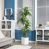 DR.Planzen 4-6ft Artificial Dracaena Plant, Pre Potted Faux Plant for Office House Living Room Indoor Home Decor - 2 of 4