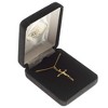 Dicksons Medium, Bar Crucifix in Glossy Finish Gold-Plated 18-Inch Pendant Necklace - 3 of 3