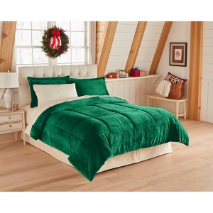 BrylaneHome BH Studio Microfleece Comforter - 1 of 2