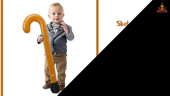 Skeleteen Inflatable Cane - Brown, 2 of 7, play video