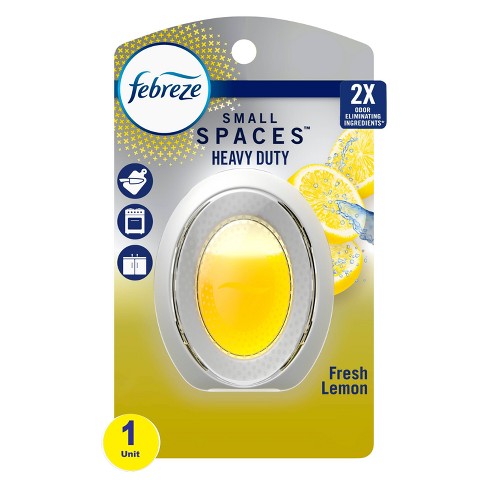 Febreze Small Spaces Heavy Duty Air Freshener - Fresh Lemon - 0.25