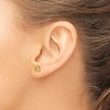 Black Bow Jewelry 7mm Love Knot Post Earrings in 14k Yellow Gold - 3 of 4