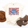 Simply Sage Market Women's Howdy America Short Sleeve Garment Dyed Tee - 3 of 4