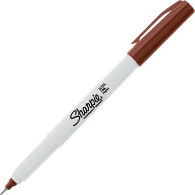 Sharpie Permanent Marker Ultra-Fine Brown 37117
