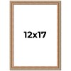 PosterPalooza | Deco Brown Picture Frame - UV Acrylic, Foam Board Backing, Hanging Hardware - 2 of 4