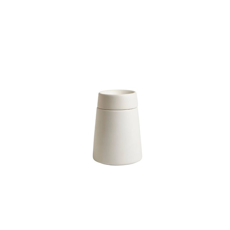 Crater Cotton Jar White - Moda at Home, 1 of 4