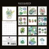 2026 Square Wall Calendar, Succulents, 16-Month Arts & Antiques Theme with 180 Reminder Stickers (12x12 In) - 4 of 4