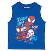 Spidey & His Amazing Friends Little Boys 3 Piece T-Shirt, Tank Top and Shorts Outfit Set - 3 of 4
