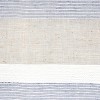 Habitat 100% Polyester Nathan Stripe Sheer Faux Linen Dual Header Curtain Panel Blue - 4 of 4