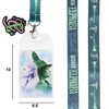 Wicked Elphaba and Glinda 22-inch Lanyard with Clear ID Sleeve and Rubber Charm - 3 of 4