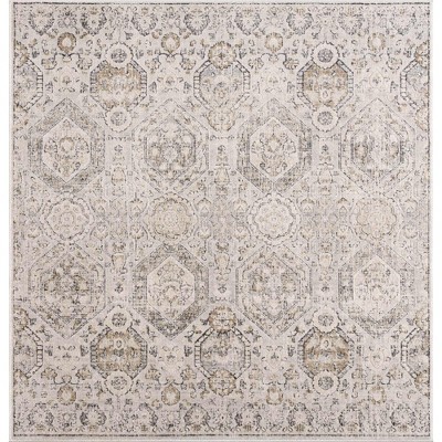 Hauteloom Square Area Rug   Charcoal