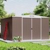 Large Outdoor Storage Shed 8x7 Ft Heavy Duty Metal Shed with Lockable Doors, Weather Resistant & Easy to Assemble for Garden Backyard - 2 of 4