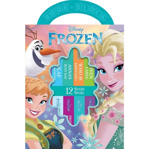Disney Frozen Pixar Princess Board Book Ultimate Set ~ Bundle Includes 12 Books for Toddlers Featuring Elsa and Other Disney Favorites Ariel Belle Cinderella