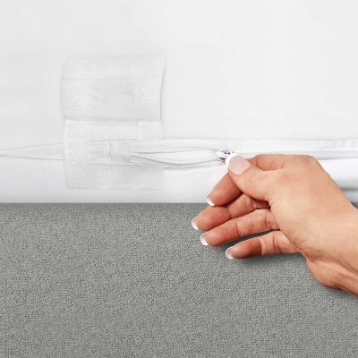 Twin White Waterproof Allergy and Bedbug Protection Mattress Protector