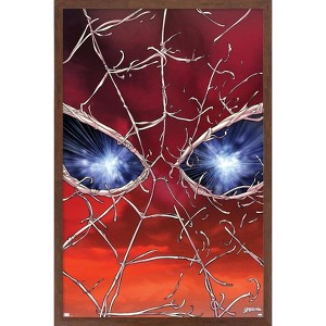 Trends International Marvel Spider-Man: World Of Webs - Mask Framed Wall Poster Prints - 1 of 4