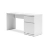 Signature Design by Ashley Onita 60" Home Office Desk, White - 3 of 4