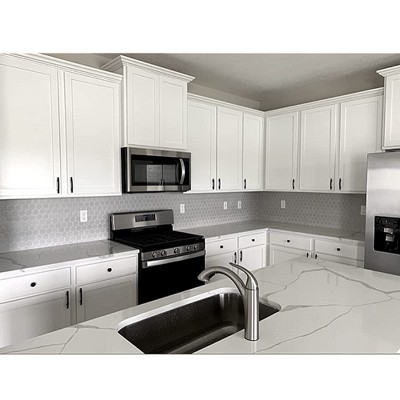 Matte Black Modern Curved Arch Handle Pulls - Pack of 10