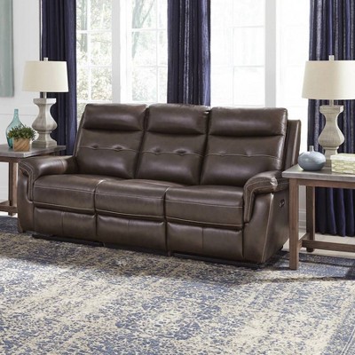 target leather couch