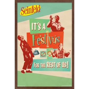 Trends International Seinfeld - Festivus Framed Wall Poster Prints - 1 of 4