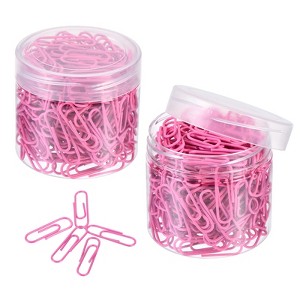 Unique Bargains Small Metal Prevent Tearing Pages Home Office Paper Clip 400 Pcs - 1 of 4