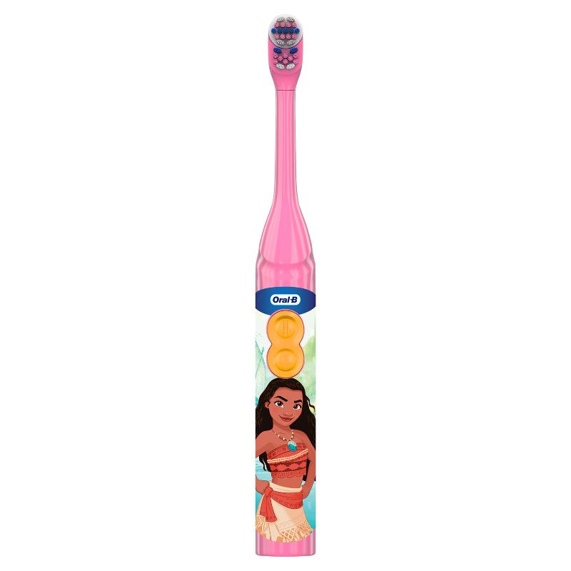 Oral-B Kid&#39;s Battery Toothbrush featuring Disney Princess, Soft Bristles, for Kids 3+, 3 of 12