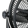 BLACK+DECKER Floor Fan with 3 Fan Settings, Gray - image 4 of 4