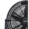 Brentwood F-20BKR 20-In. 3-Speed High-Velocity Air-Circulator Floor Fan, Black - 4 of 4