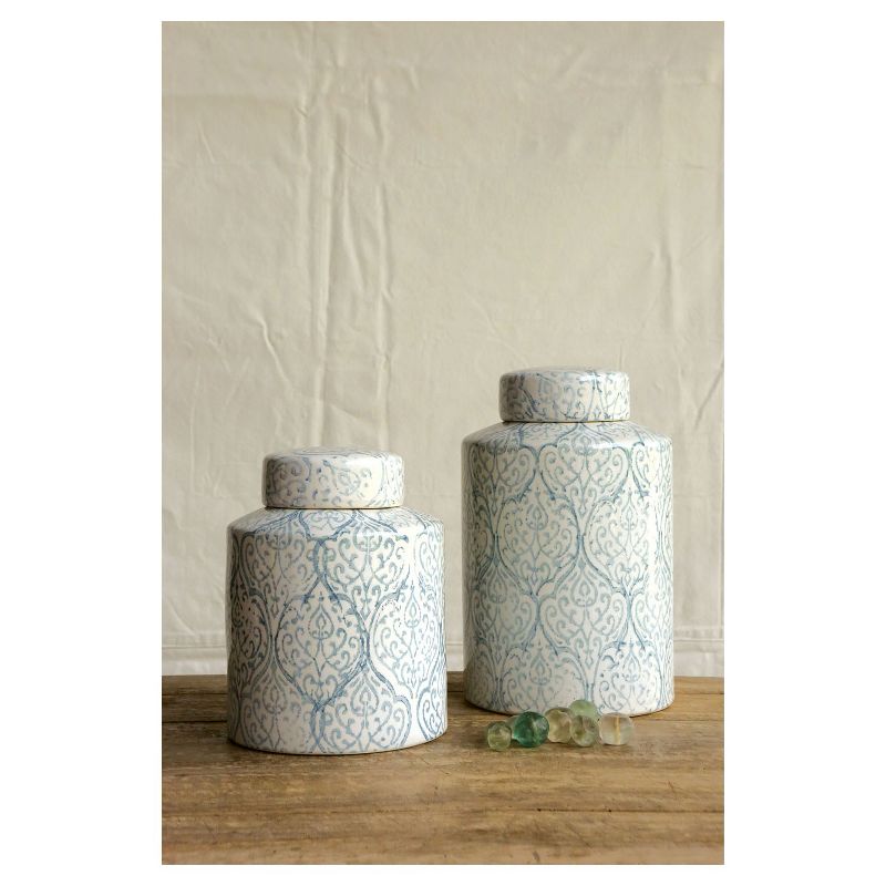 Ceramic Ginger Jar (13&#34;) - Storied Home, 3 of 6