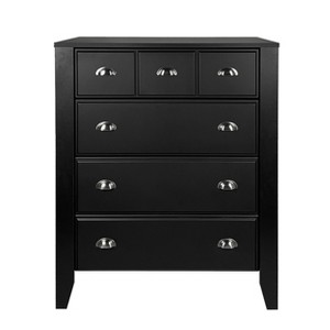 GDFStudio Mateo Contemporary Faux Wood 4 Drawer Dresser - 1 of 4