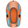 Bestway: H2OGO! 4'11" x 33" Kondor 1000 Water Inflatable Raft, Orange & Blue - 3 of 4