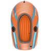 Bestway: H2OGO! 4'11" x 33" Kondor 1000 Water Inflatable Raft, Orange & Blue - image 3 of 4