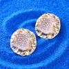 SOHI Women's The Lilypad Drop Earrings - 2 of 4